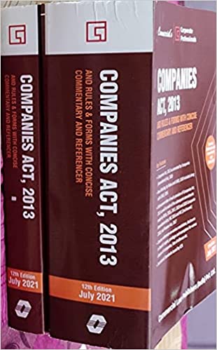 Companies Act, With Rules & Forms (Set Of 2 Vols.)