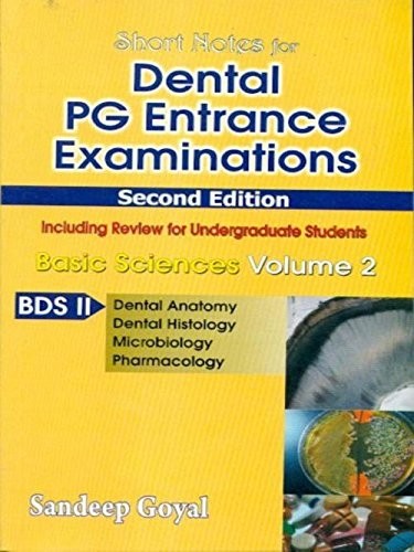 Cover of Dental Pg Entrance Examinations Vol 2 2ND EDITION 2010