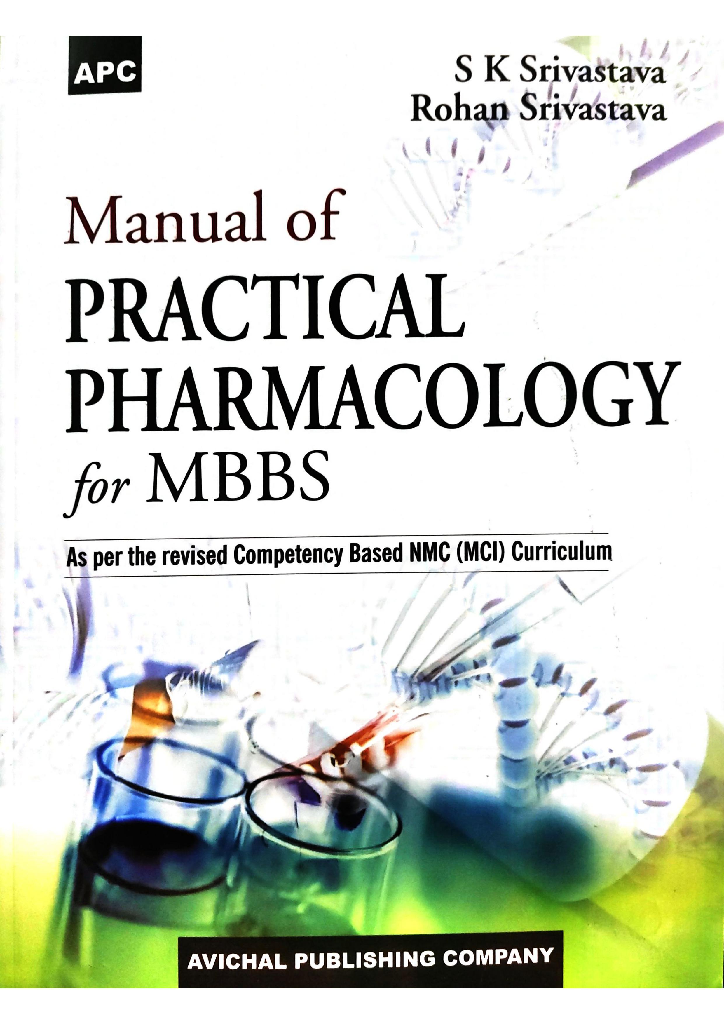 Manual Of Practical Pharmacology For Mbbs