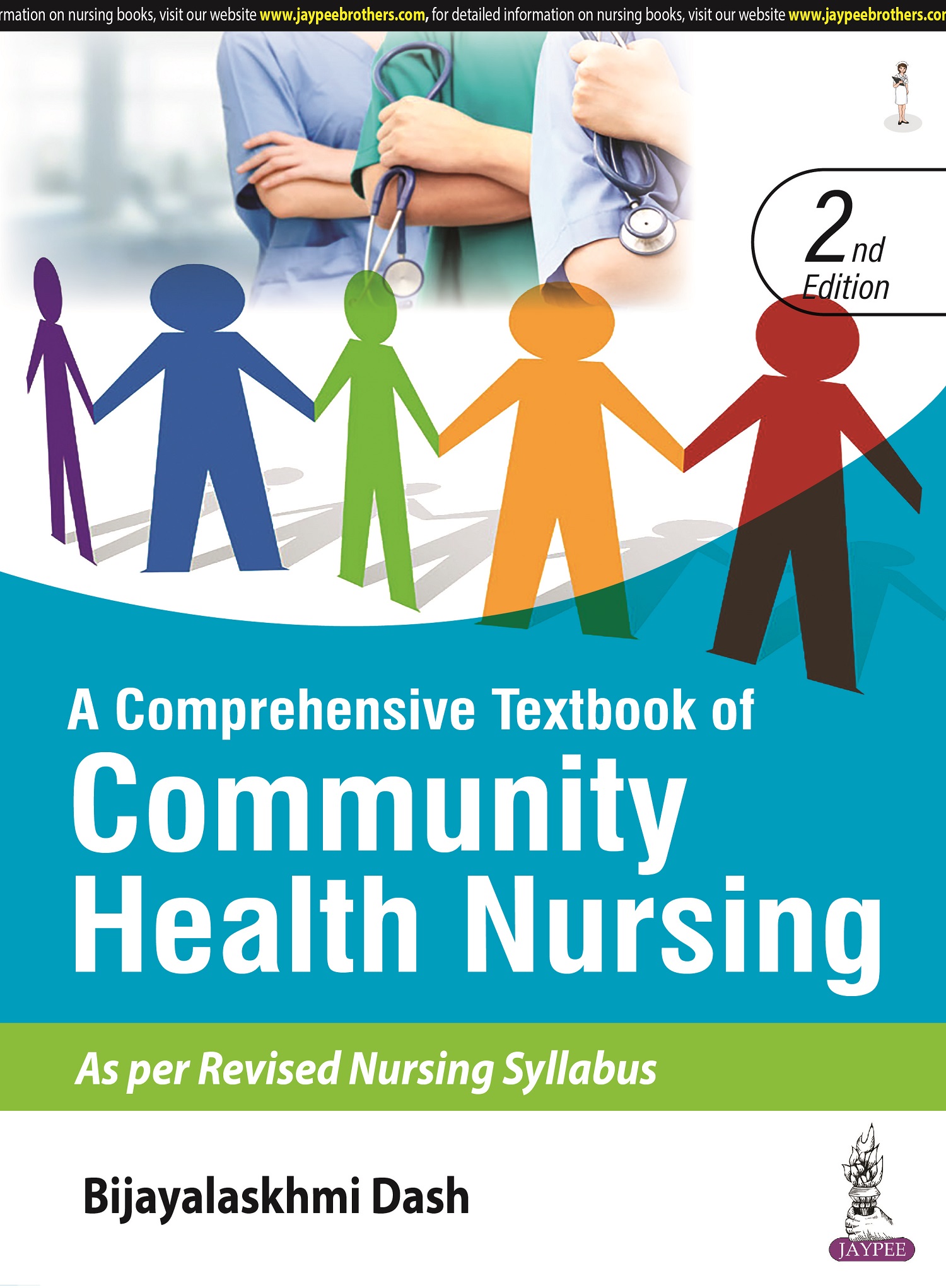 Cover of A COMPREHENSIVE TEXTBOOK OF COMMUNITY HEALTH NURSING 2ND EDITION 2023