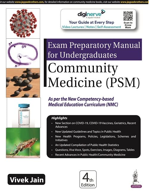 Cover of Exam Preparatory Manual For Undergraduates Community Medicine