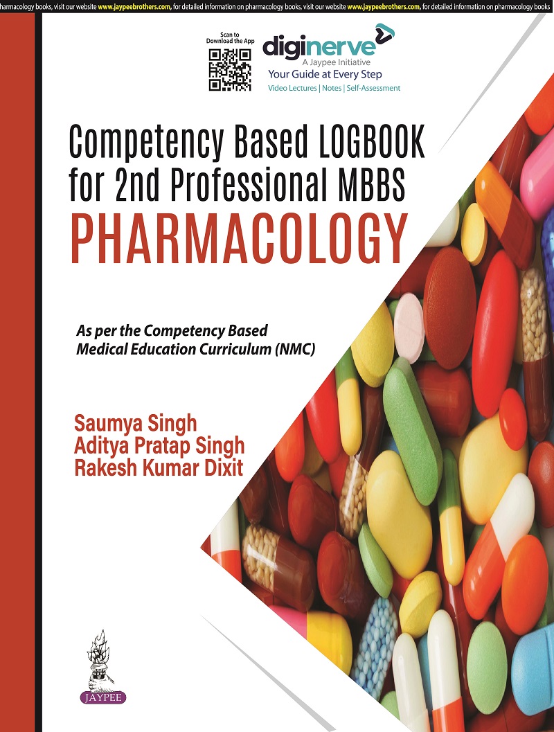 COMPETENCY BASED LOGBOOK FOR 2ND PROFESSIONAL MBBS – PHARMACOLOGY 1st Edition 2023