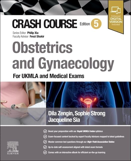 Crash Course Obstetrics And Gynaecology With Access Code 5Ed (Pb 2025)