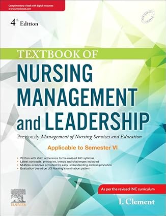 Textbook Of Nursing Management And Leadership Previously Management Of Nursing Services And Education With Access Code 4Ed (Pb 2024)