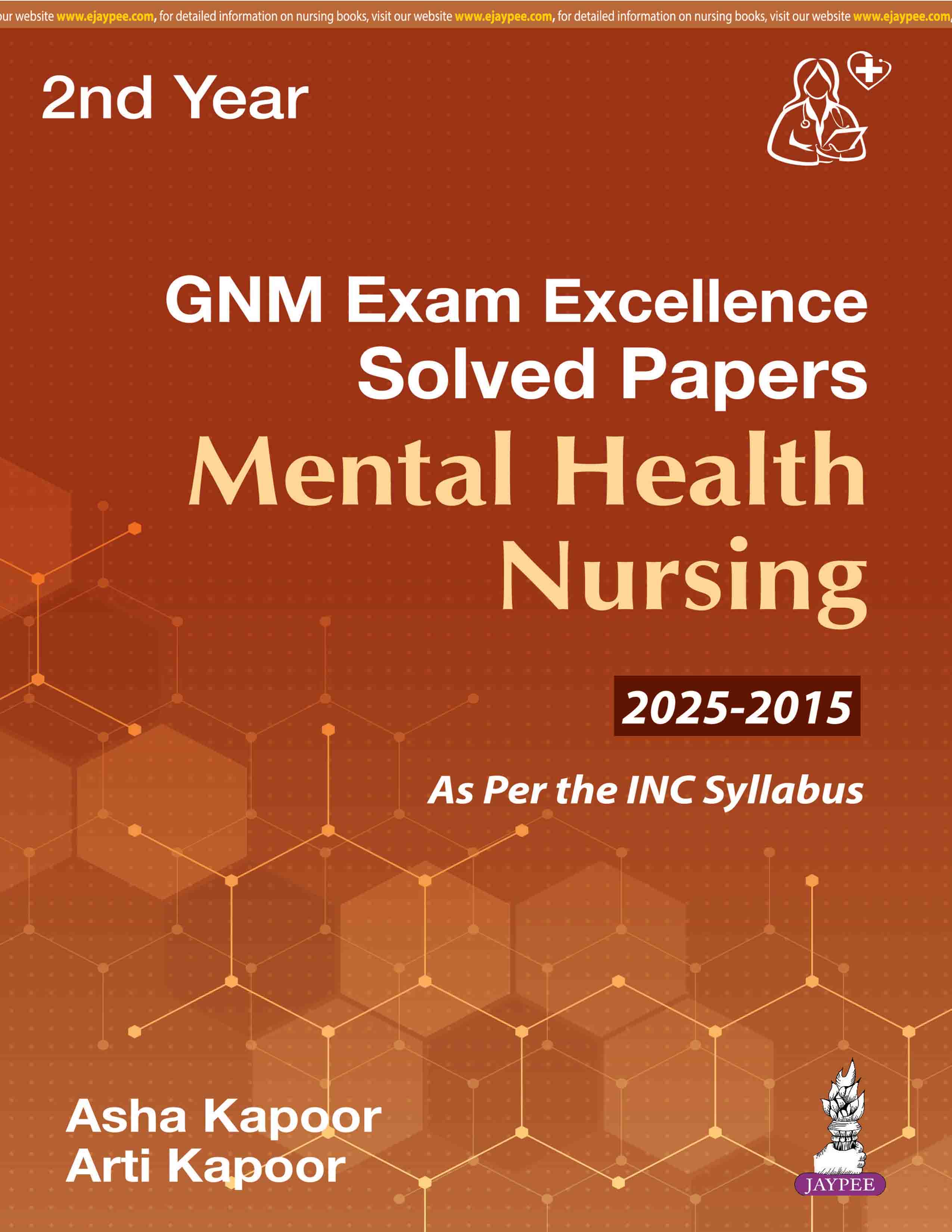 GNM EXAM EXCELLENCE SOLVED PAPERS MENTAL HEALTH NURSING