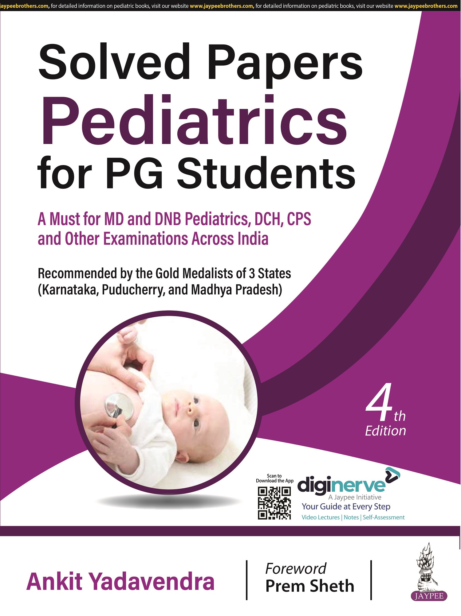 SOLVED PAPERS PEDIATRICS FOR PG STUDENTS 4TH EDITION 2024
