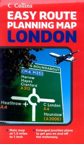 London (Easy Route Planning Map)