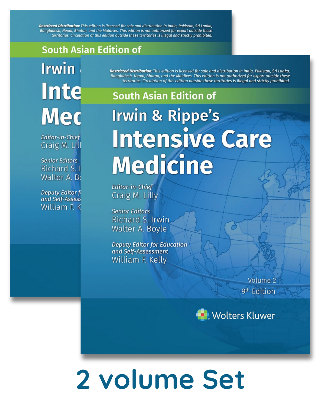 Irwin & Rippe’s Intensive Care Medicine (2 vol set), 9th Edition