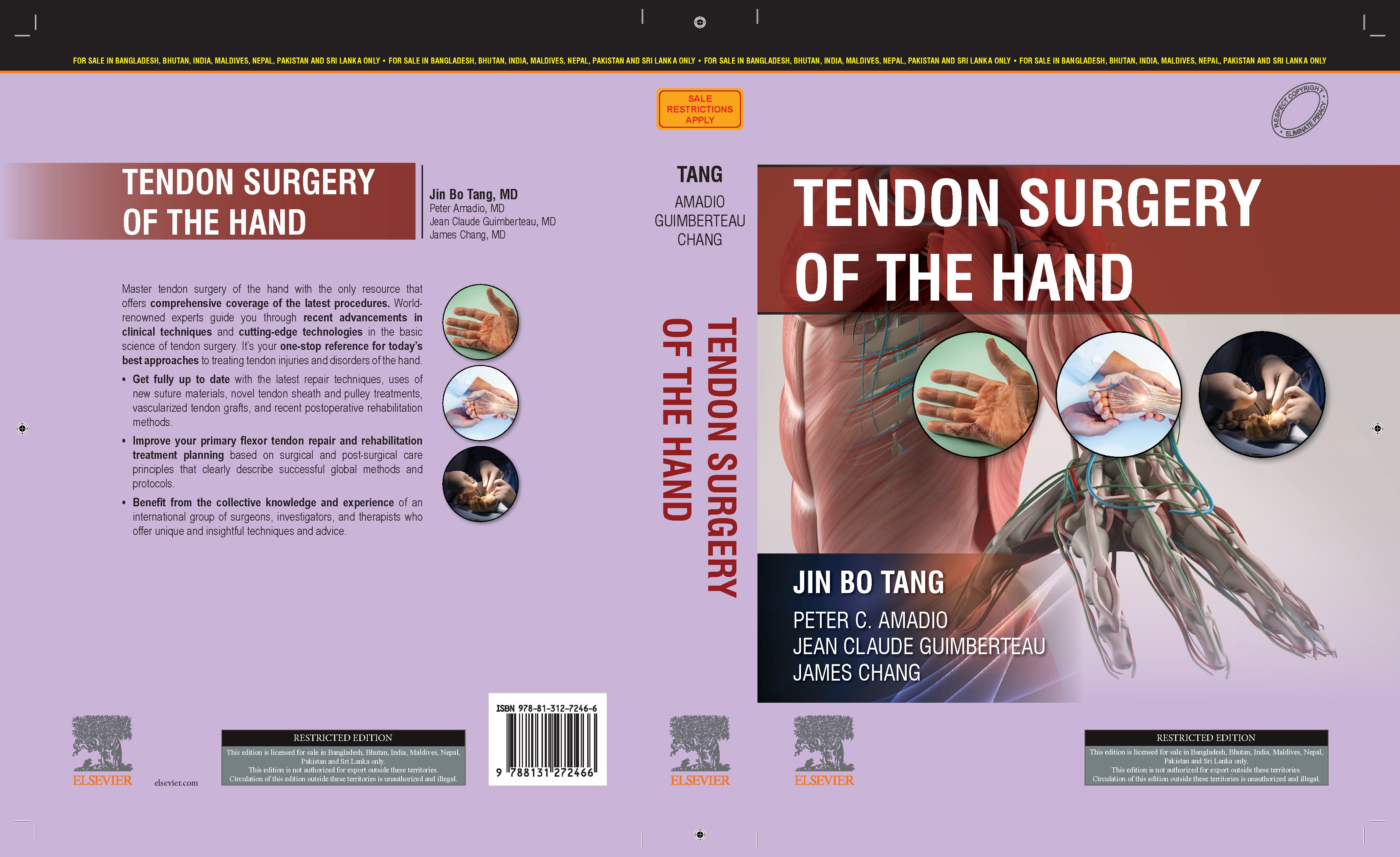 Tendon surgery of the hand,1e