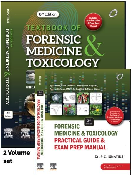 Textbook Of Forensic Medicine And Toxicology With Practical Guide And Exam Prep Manual 6Ed (Pb 2025)
