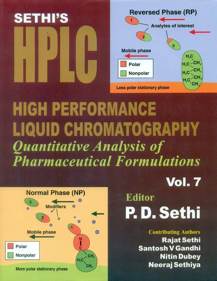 Sethis High Performance Liquid Chromatography Quantitative Analysis Of Pharmaceutical Formulations Vol 7 (Hb 2015)