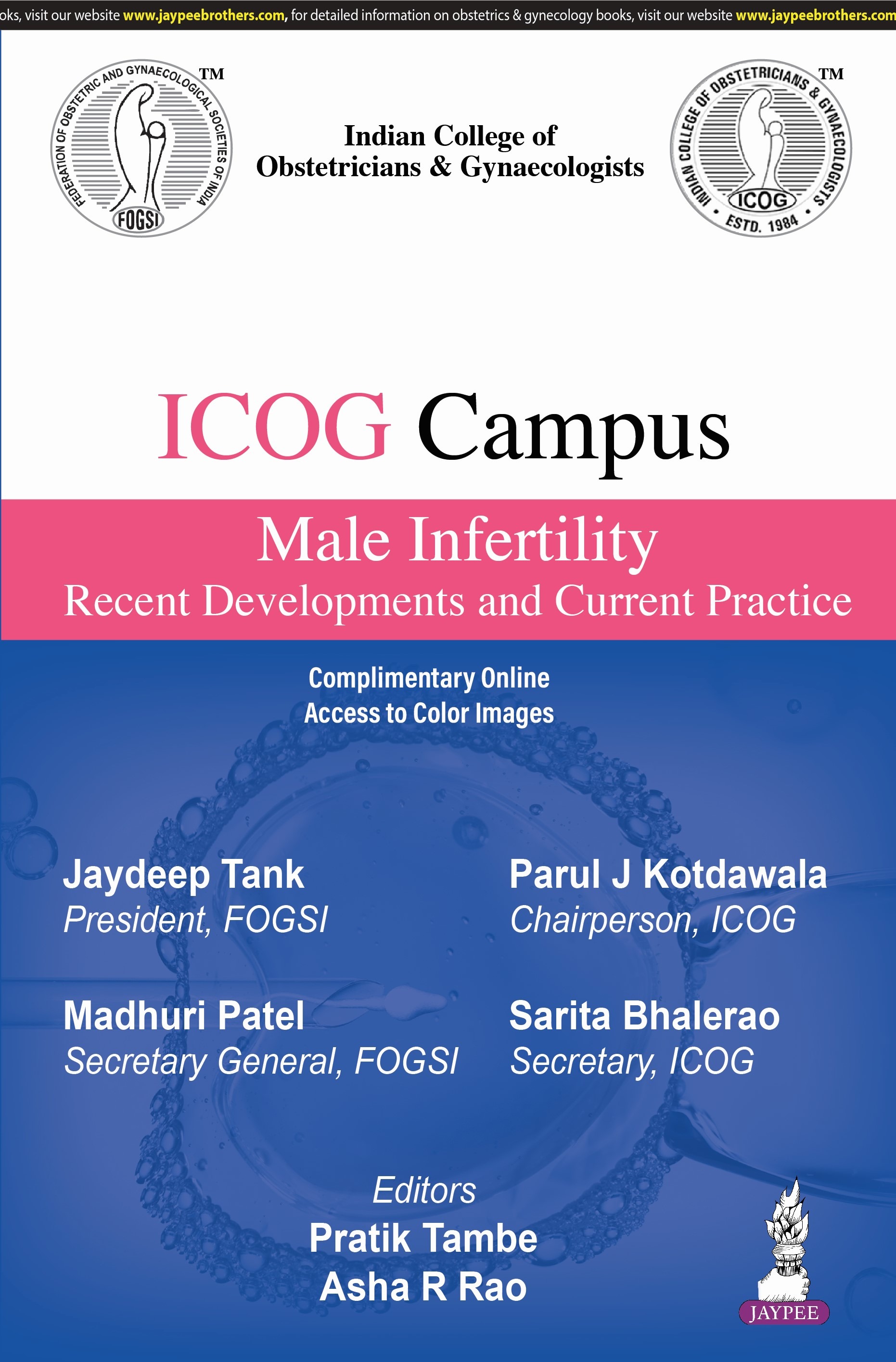 Icog Campus Male Infertility Recent Developments And Current Practice