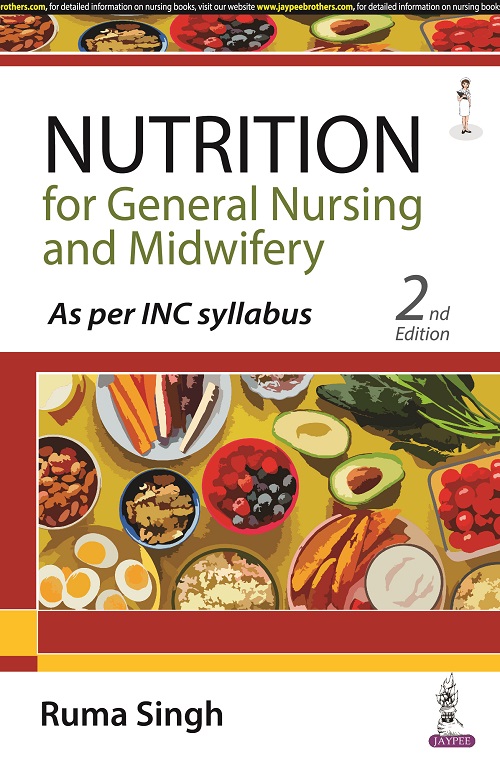 Cover of NUTRITION FOR GENERAL NURSING AND MIDWIFERY 2ND EDITION 2023