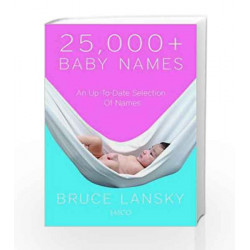 Cover of 25,000+ BABY NAMES