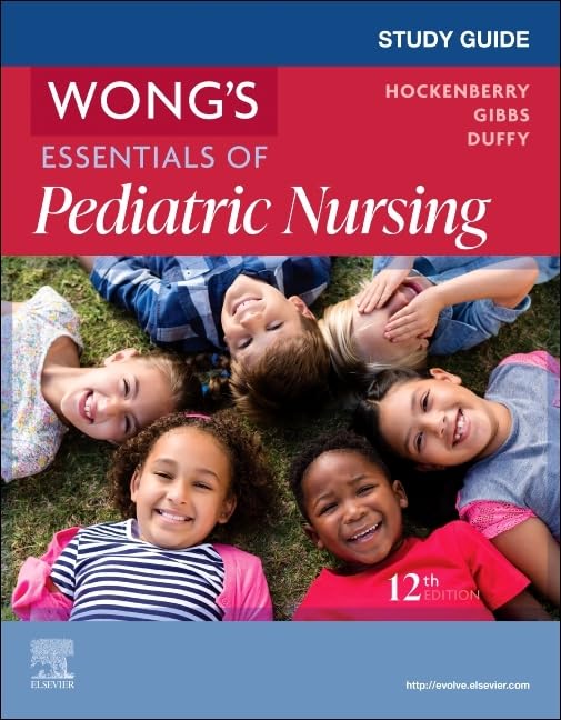 Study guide for wongs essentials of pediatric nursing 12ed (pb 2026)