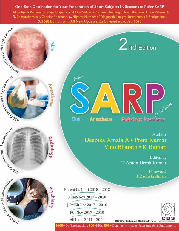 Cover of SARP-Skin, Anesthesia, Radiology, Psychiatry