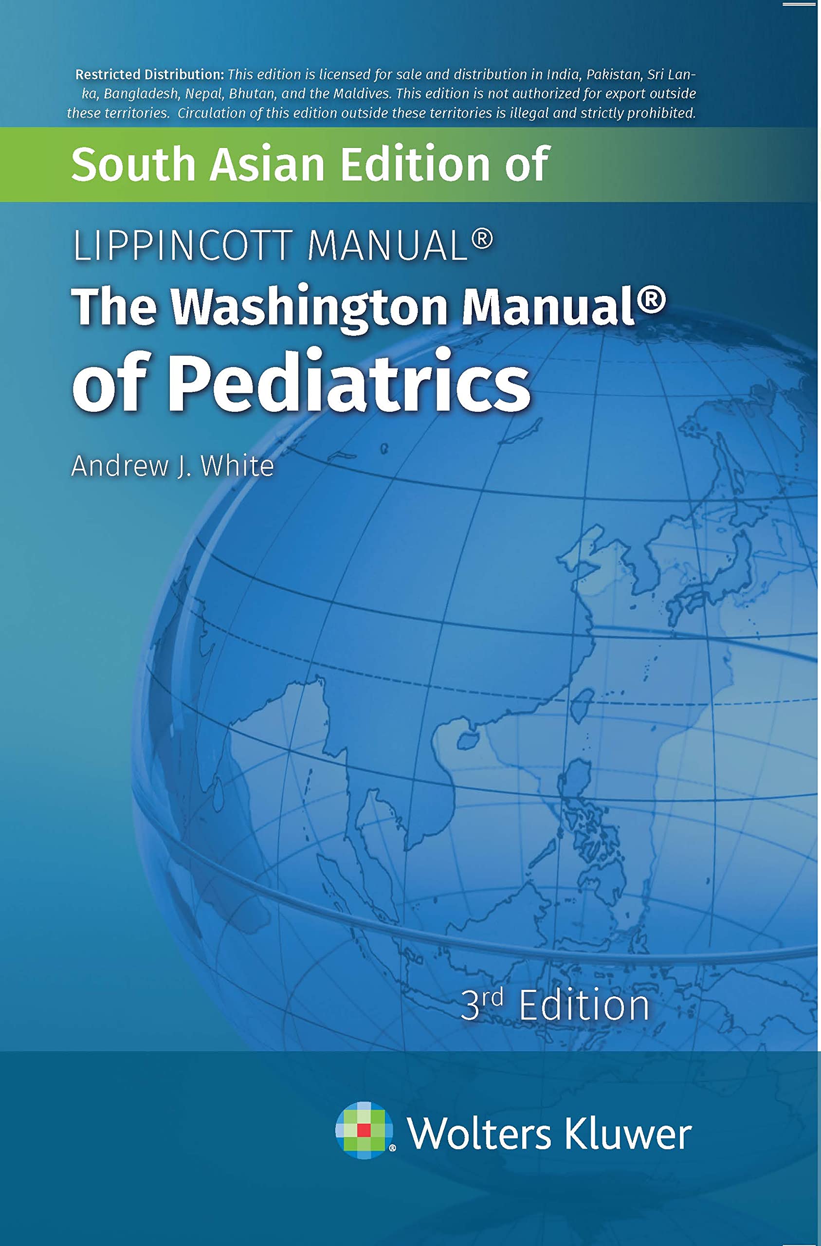 The Washington Manual Of Pediatrics 3Ed (Sae) (Pb 2022)