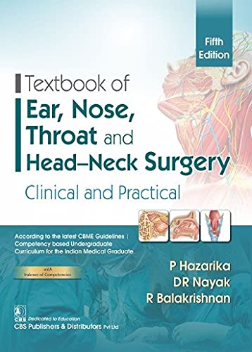 Textbook Of Ear Nose Throat And Head Neck Surgery Clinical And Practical 5Ed (Pb 2025)