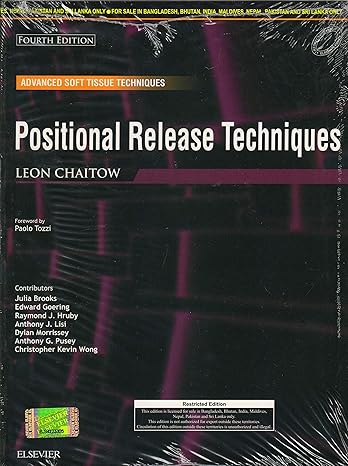 Cover of Positional Release Techniques