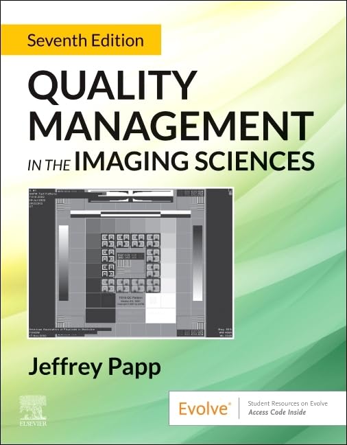 Quality management in the imaging sciences with access code 7ed (pb 2025)