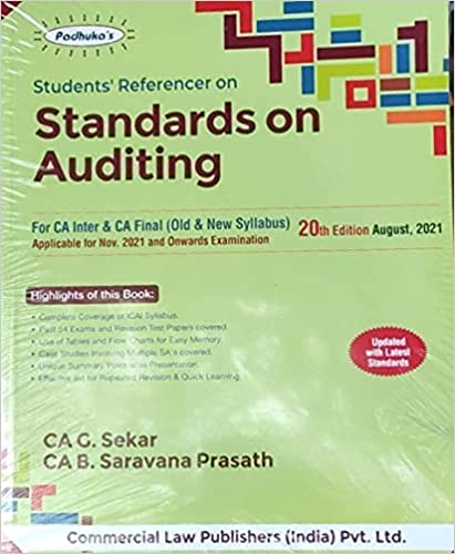 Students’ Referencer On Standards On Auditing