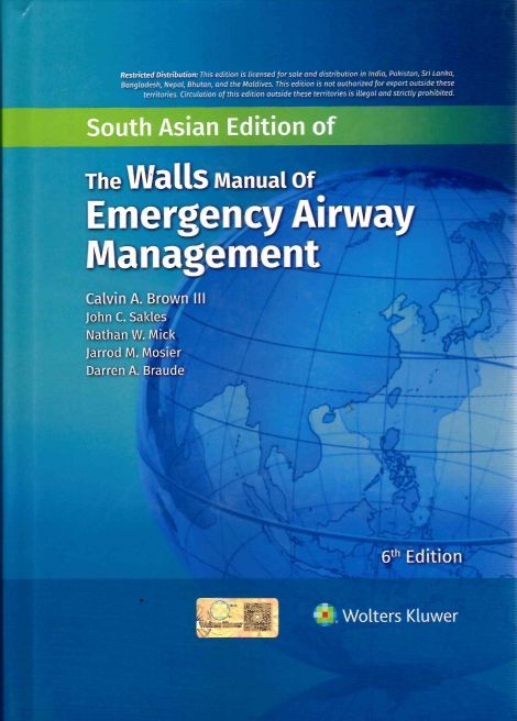 The Walls Manual of Emergency Airway Management, 6th Edition