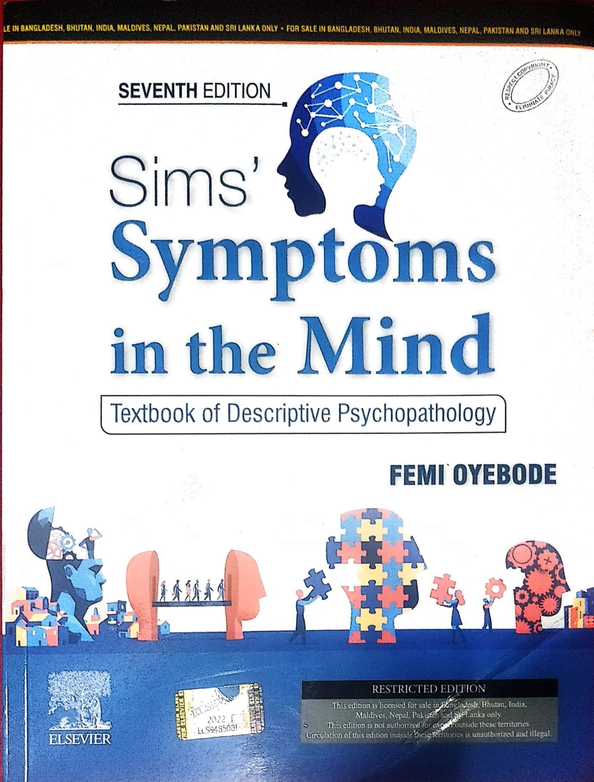 Sims' symptoms in the mind: textbook of descriptive psychopathology,7e
