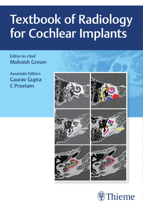 Cover of Textbook of Radiology for Cochlear Implants 1st Edition 2022