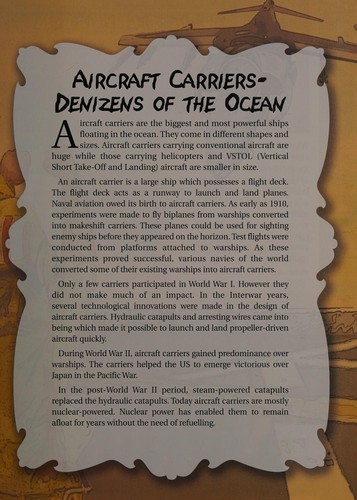 Military: Aircraft Carriers and Submarines