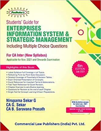 Students’ Guide For Enterprise Information Systems & Strategic Management
