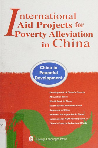 International aid projects for poverty alleviation in China