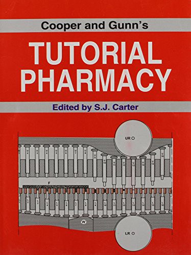 Cover of Cooper And Gunns Tutorial Pharmacy (Pb 2005)