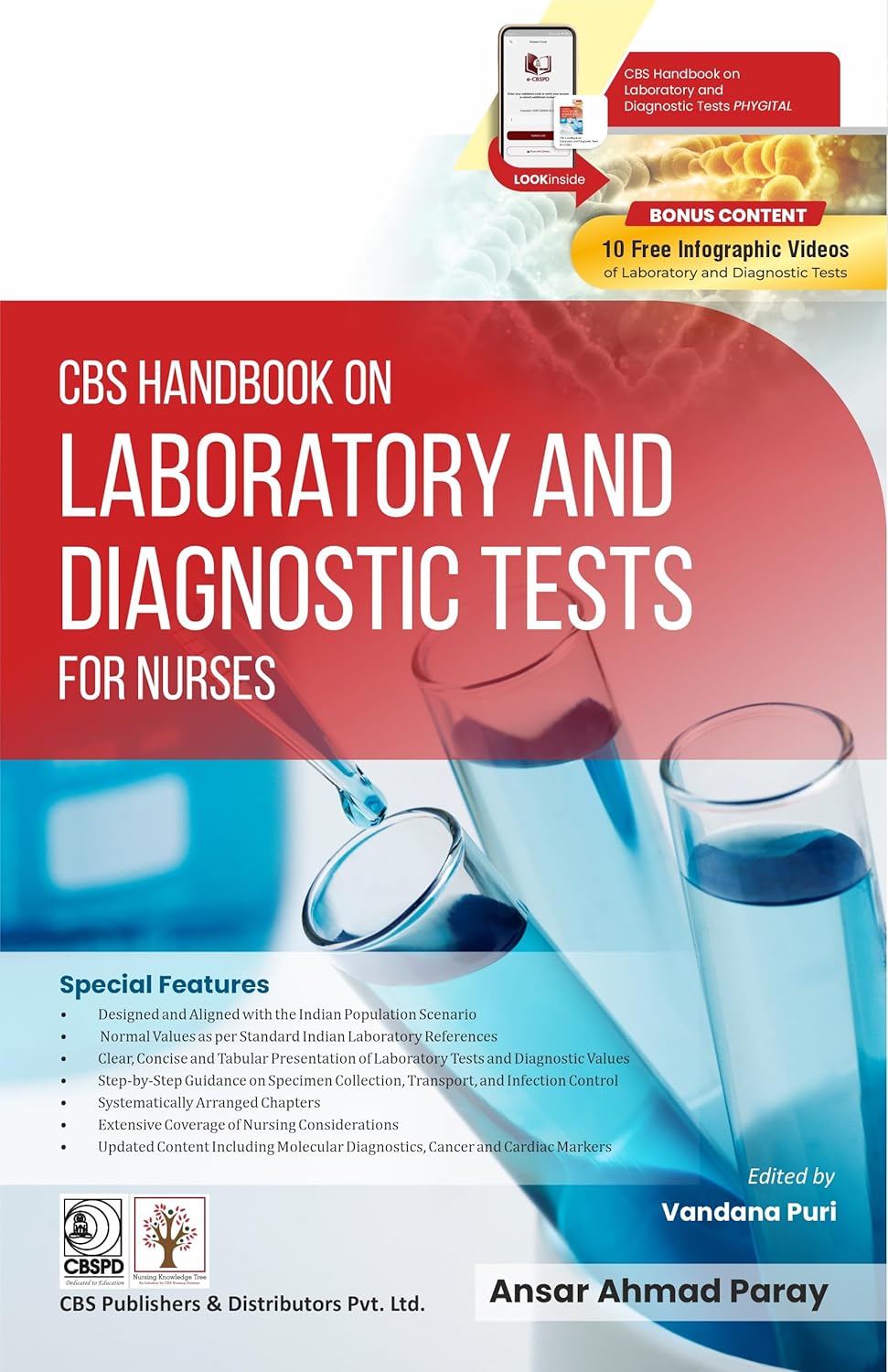Cbs Handbook On Laboratory And Diagnostic Tests For Nurses (Pb 2026)