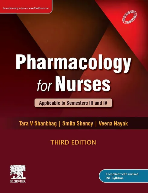 Pharmacology For Nurses Applicable To Semesters Iii And Iv With Access Code 3Ed (Pb 2024)