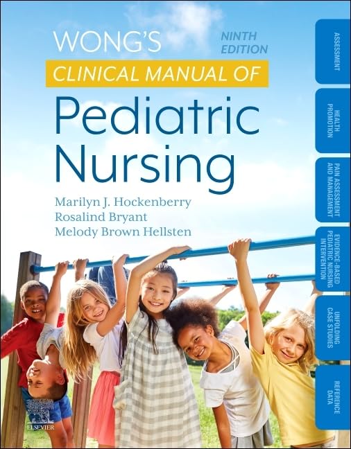 Wongs clinical manual of pediatric nursing with access code 9ed (sb 2024)