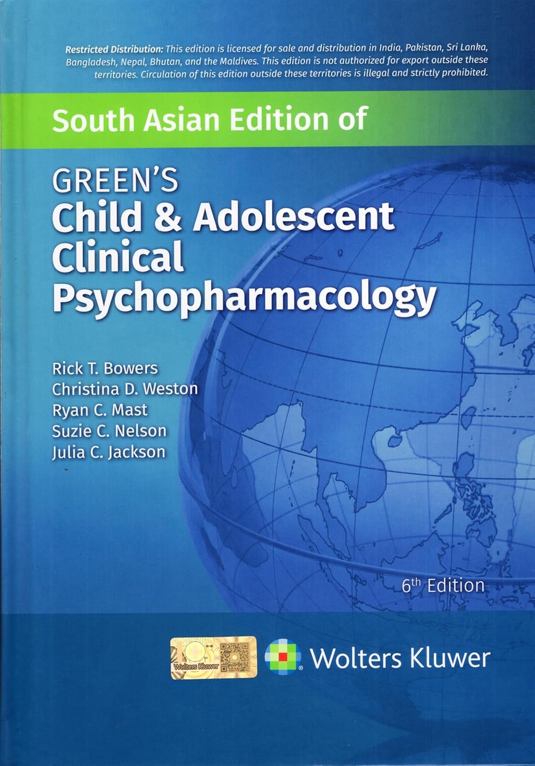Green’s Child and Adolescent Clinical Psychopharmacology, 6th Edition