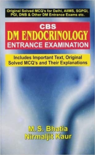 Cover of Cbs Dm Endocrinology Entrance Examination 1ST EDITION 2018