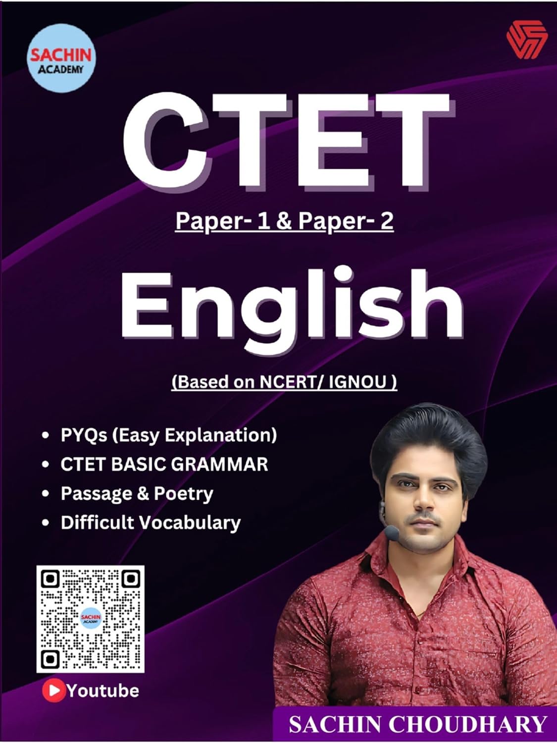 CTET Paper-1 & Paper-2 | English | Sachin Choudhary