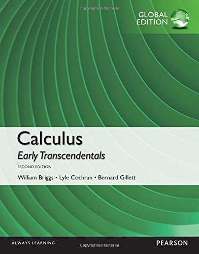 Calculus Early Transcendentals