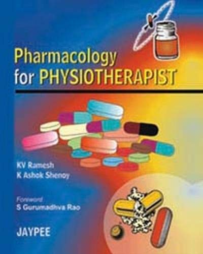 Cover of PHARMACOLOGY FOR PHYSIOTHERAPIST