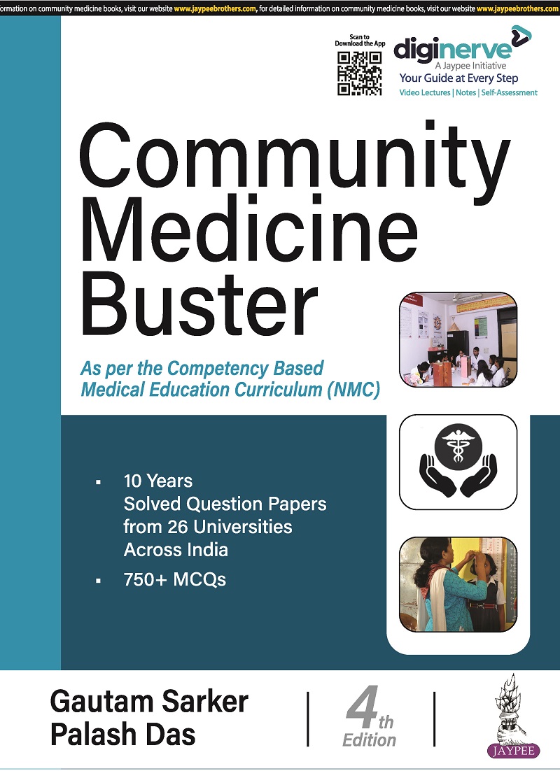 Cover of Community Medicine Buster 4th Edition 2023