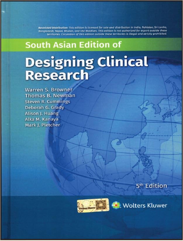 Designing Clinical Research 5Ed (Sae) (Hb 2025)