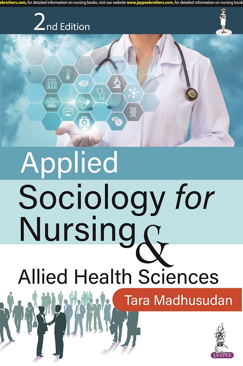Cover of APPLIED SOCIOLOGY FOR NURSING & ALLIED HEALTH SCIENCES 2ND EDITION 2023