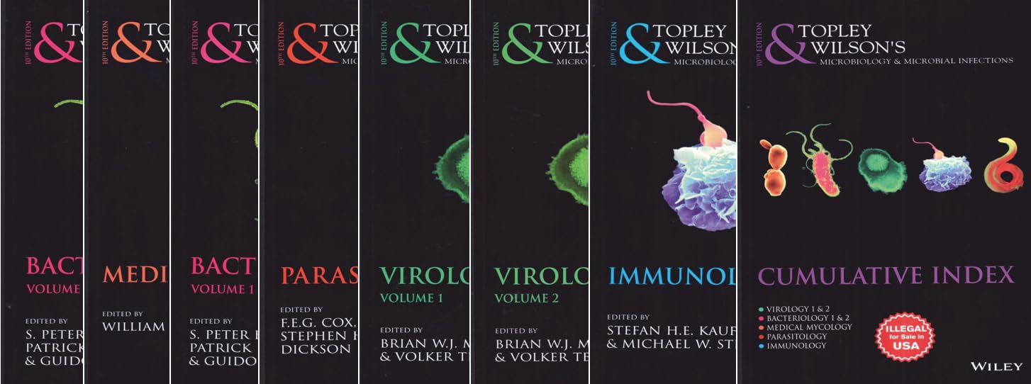 Topley And Wilsons Microbiology And Microbial Infections 8 Vol Set 10Ed (Hb 2026)