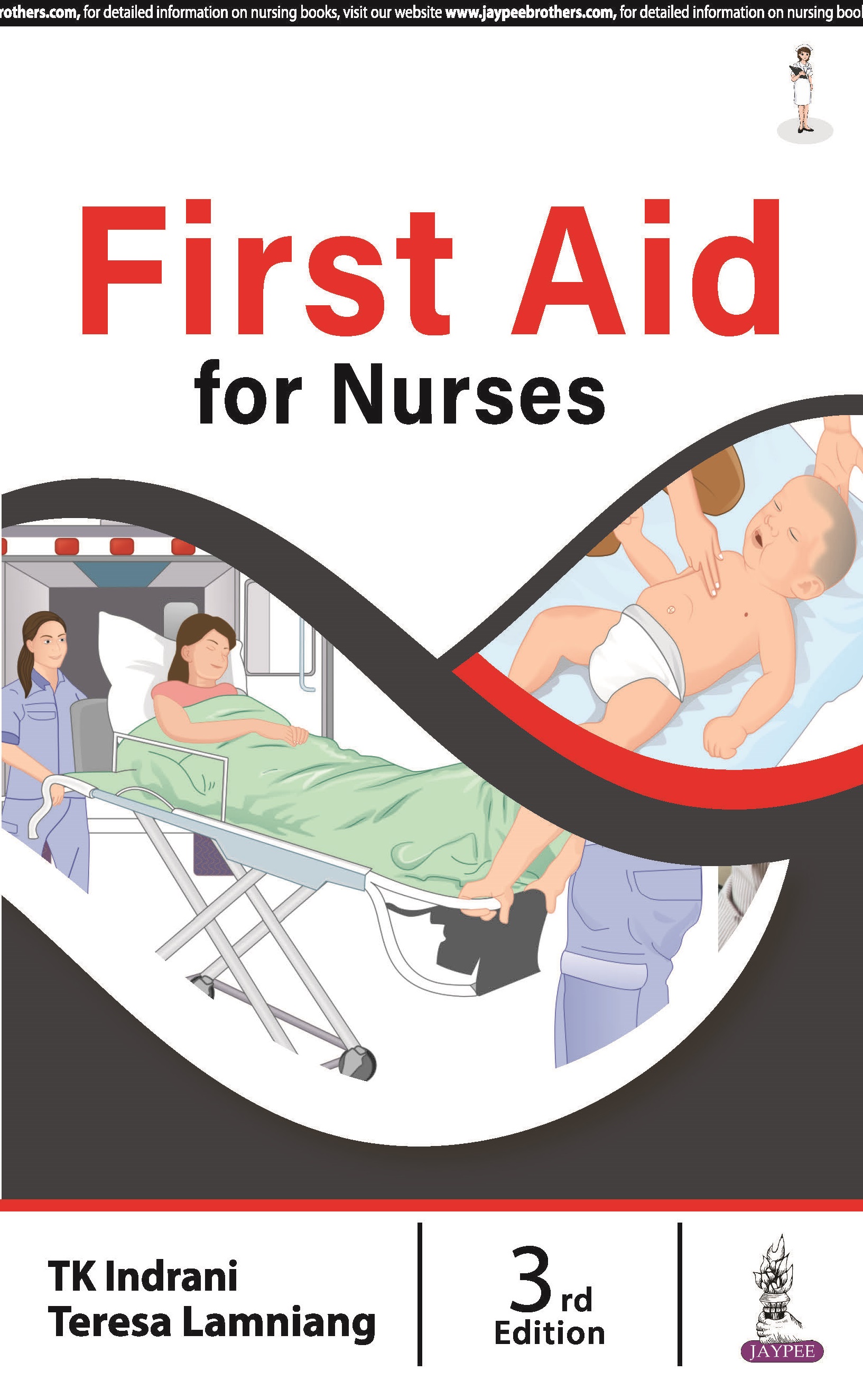Cover of FIRST AID FOR NURSES 3RD EDITION 2024