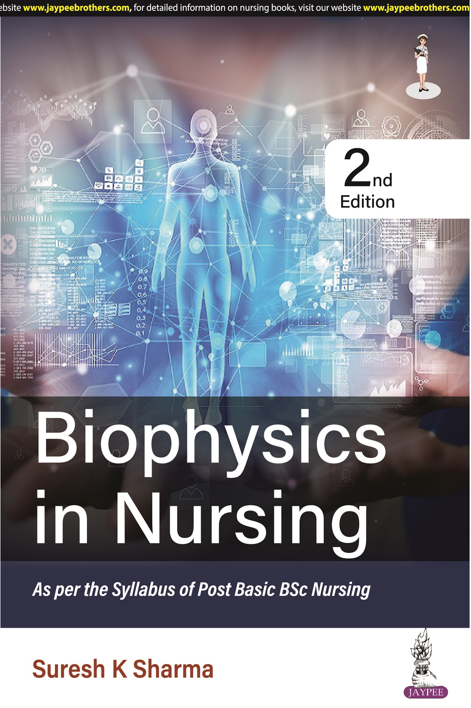 Cover of BIOPHYSICS IN NURSING 2ND EDITION 2023