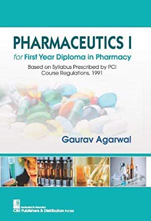 Pharmaceutics I, 2nd Reprint For First Year Diploma In Pharmacy Based On Syllabus Prescribed By PCI Course Regulations, 1991