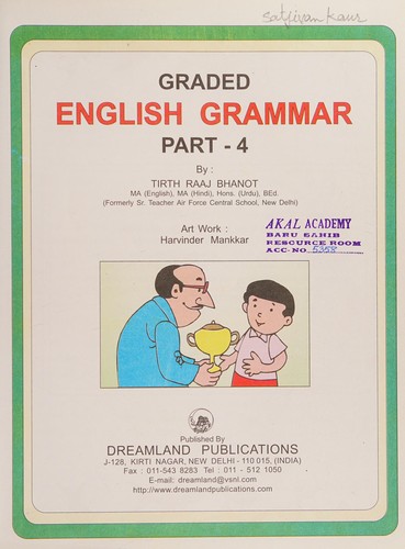 Graded English Grammar Part 4