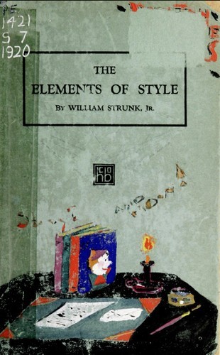 Cover of Elements of Style