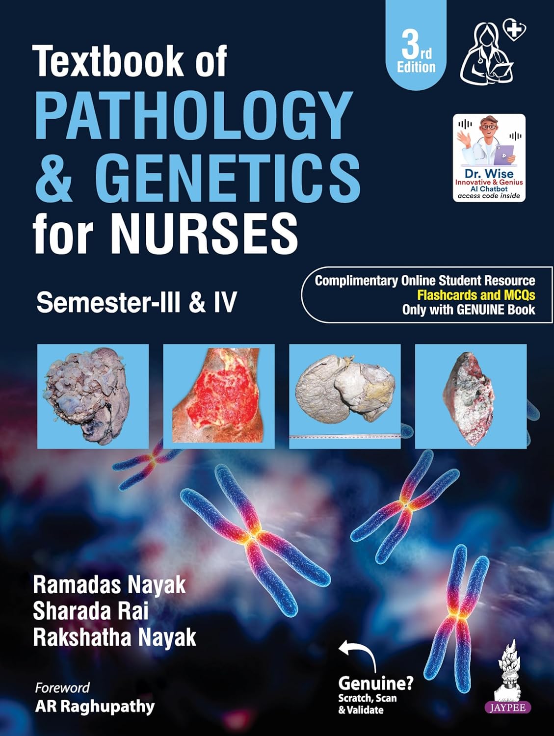 TEXTBOOK OF PATHOLOGY AND GENETICS FOR NURSES